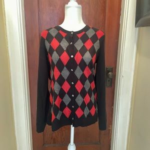 Croft & Barrow Women’s Argyle Cardigan